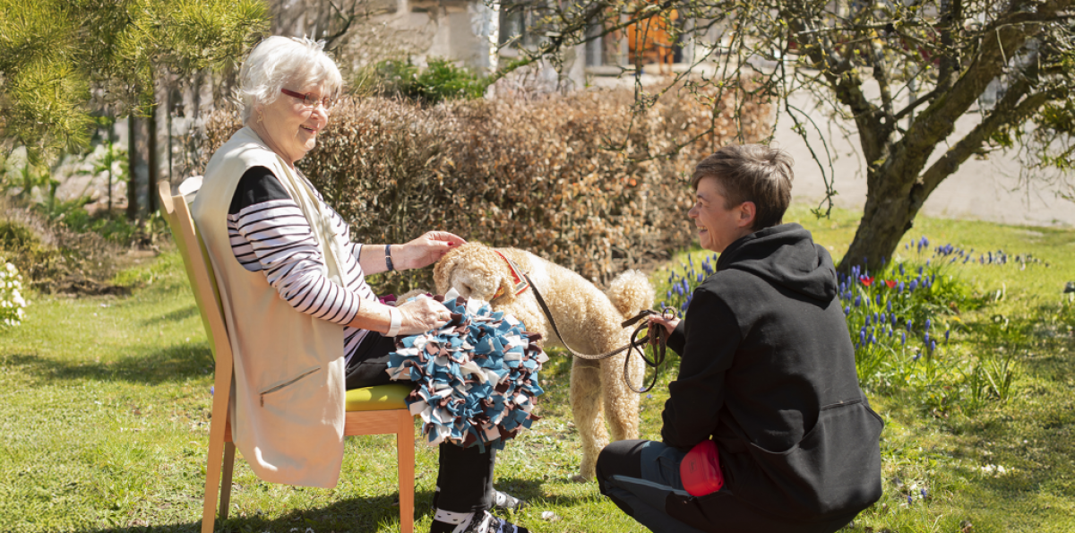 Besuchs- und Therapiebegleithunde